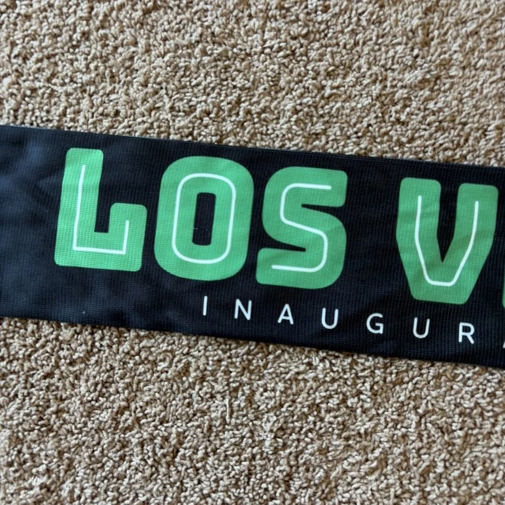 Ruffneck LOS VERDES Austin FC Inaugural‎ Season Skull Soccer Scarf Green/Black